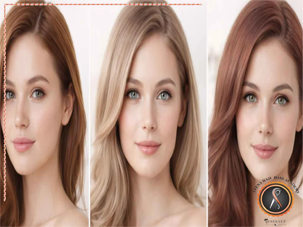 روشنتر شدن چهره با رنگ مو مناسب